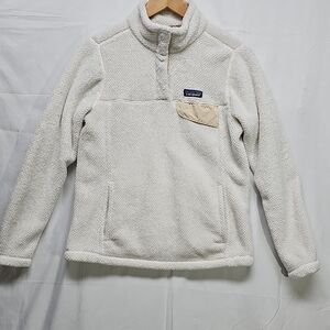 Patagonia Women's V-Neck Sweater - Cream